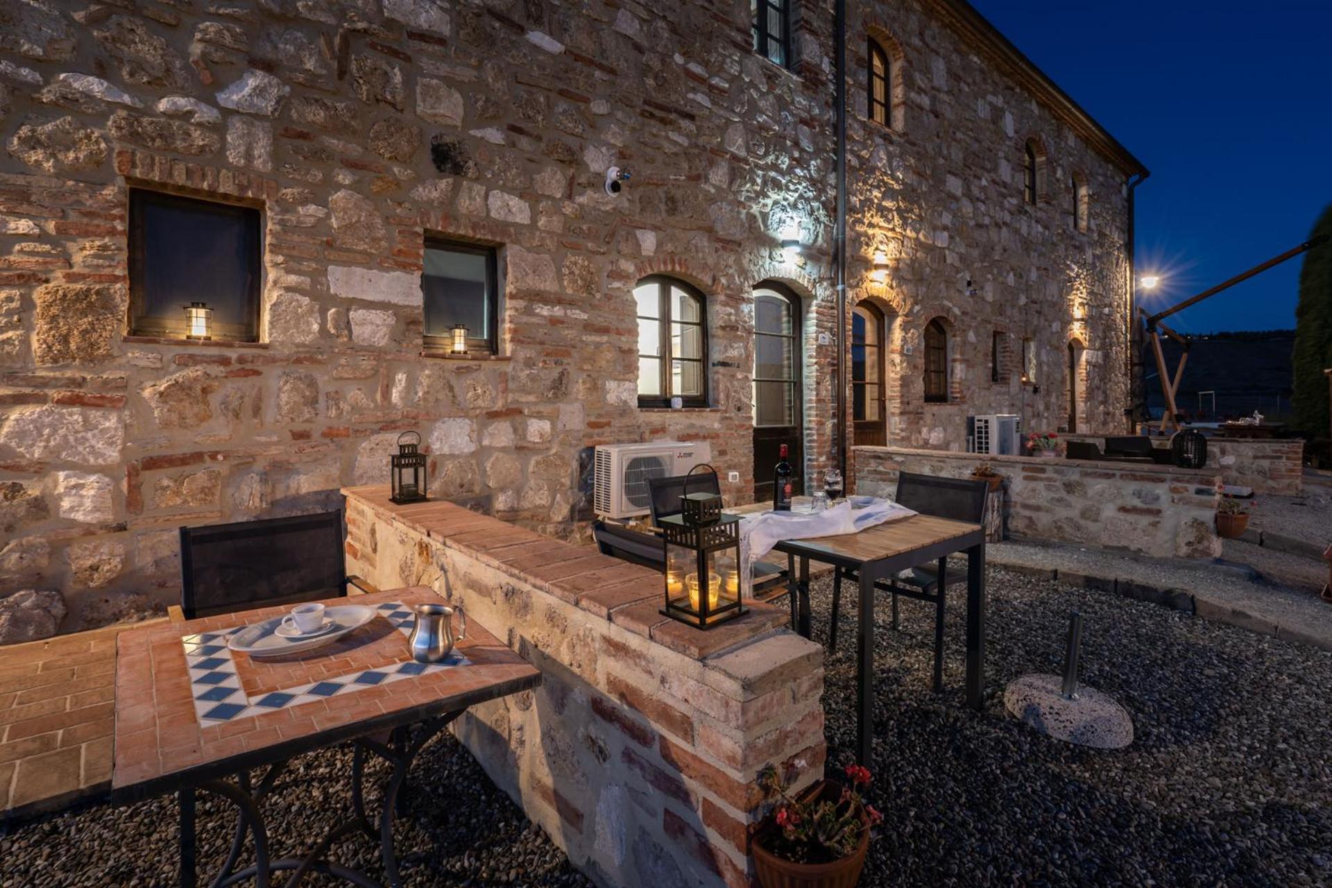 Podere Fossaccio Casa Pino Asciano Exterior photo